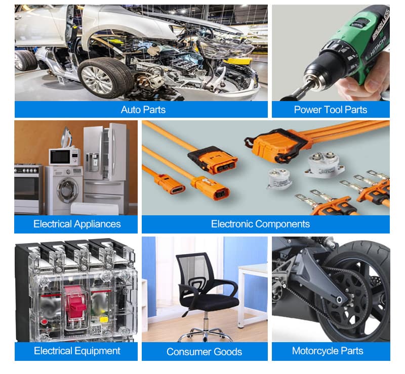 PA6 GF40 | 40% Glass Fiber Reinforced Nylon 6 - Nylon Plastic Various application scenarios of PA plastics
