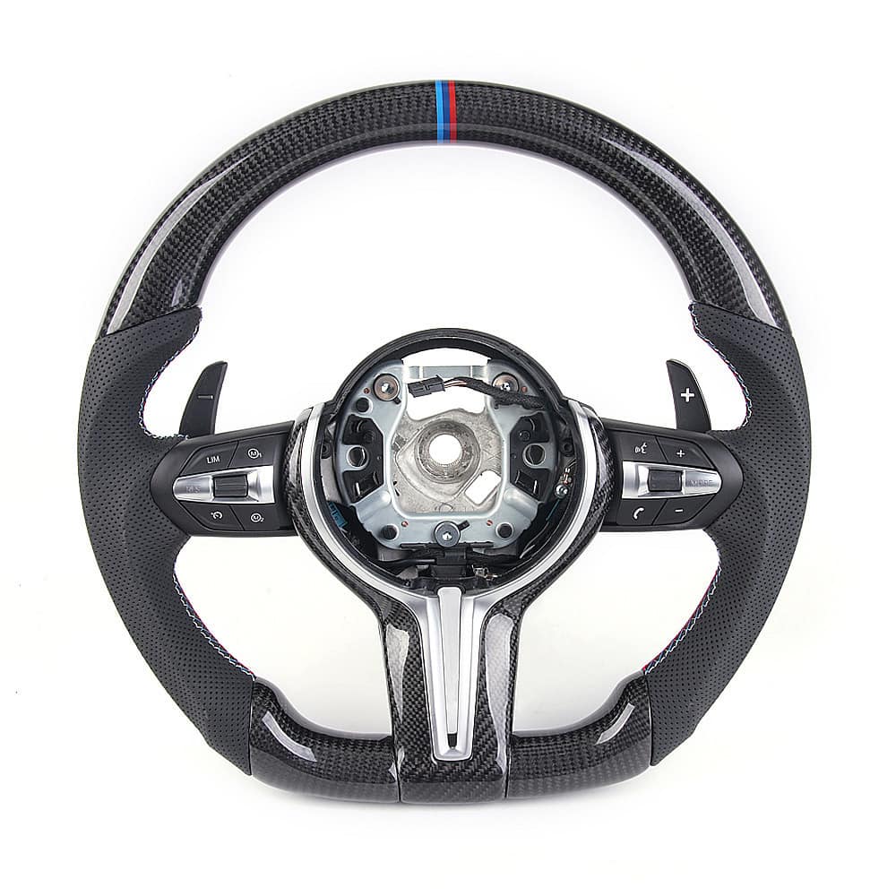 custom carbon fiber steering wheel