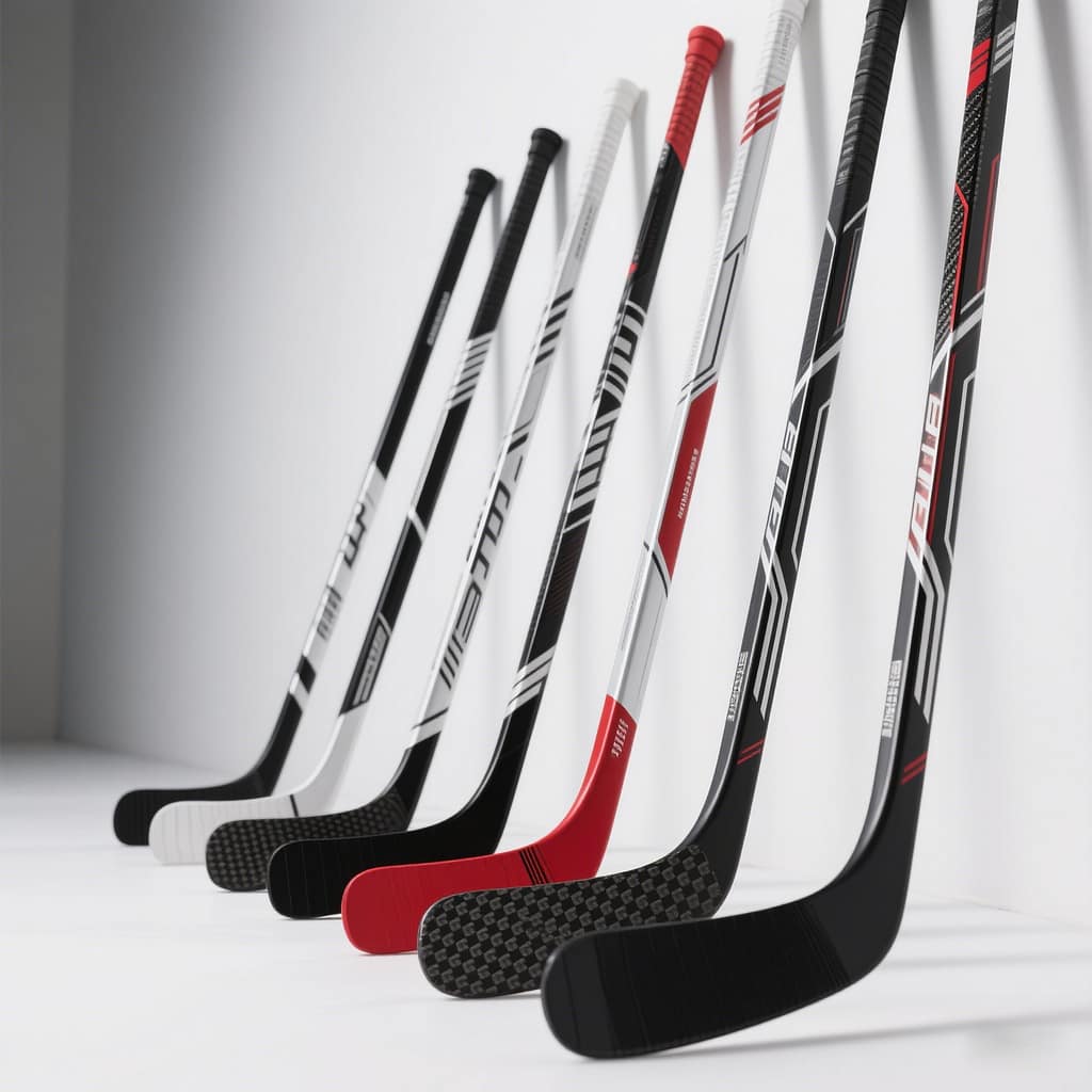China Factory Custom Carbon FIber Composite Ice Hockey Stick
