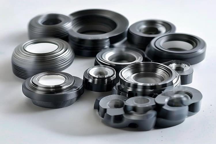 PA6 parts showing surface finish quality