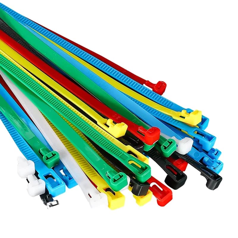 Nylon Cable Tie: The Reliable Fastener for Cable Management and More Precision injection molded nylon component - product detail view