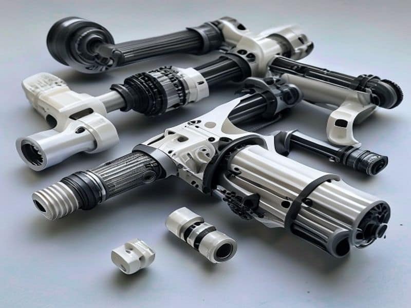 Nylon 3D printing filament and printed parts