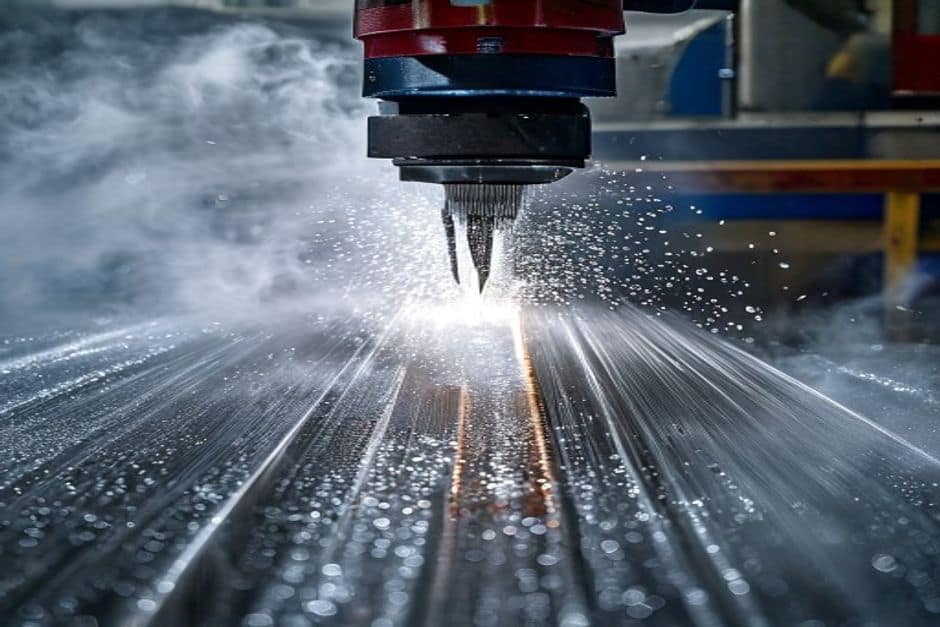 Water jet cutting machine