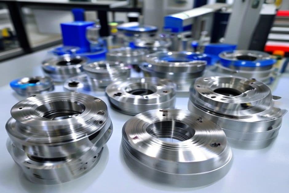 CNC machined plastic component