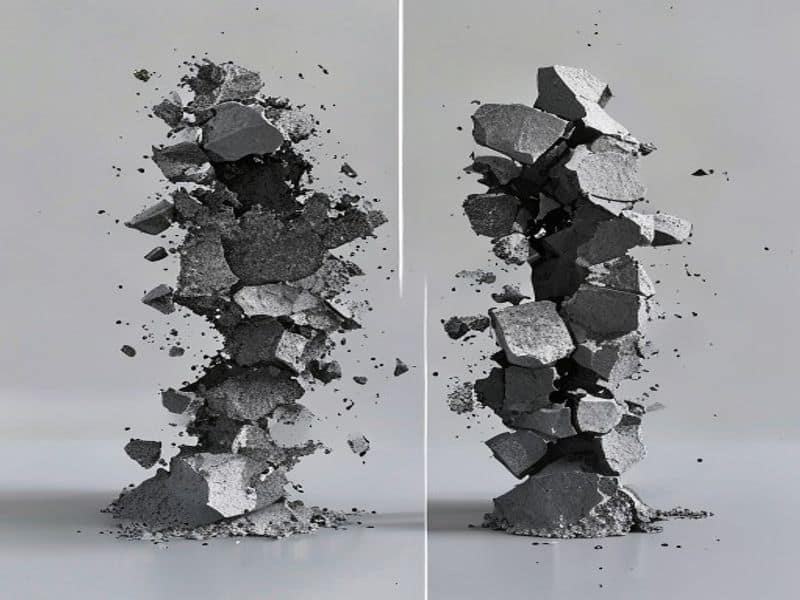 PLA+ vs PLA impact test comparison