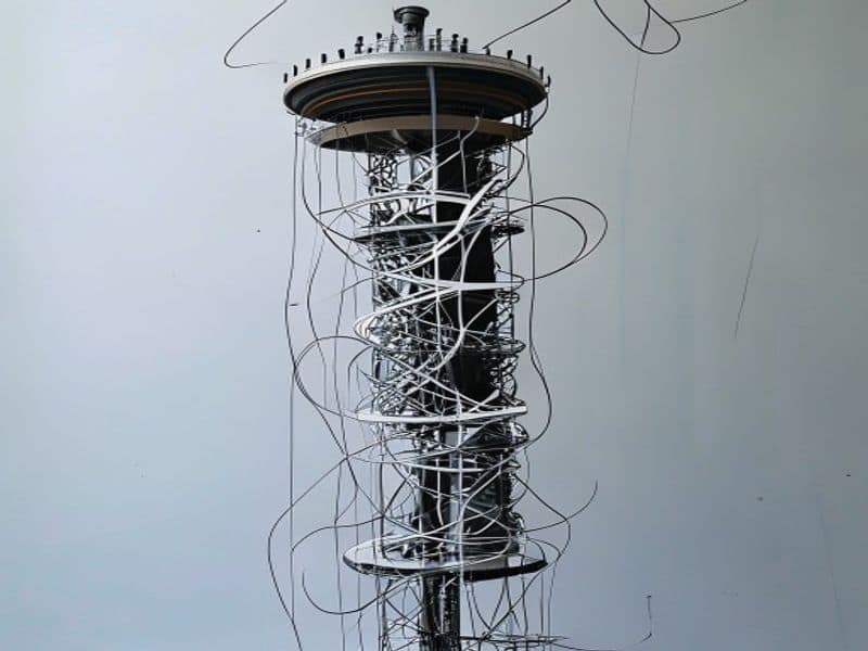 Retraction tower test for PLA filament