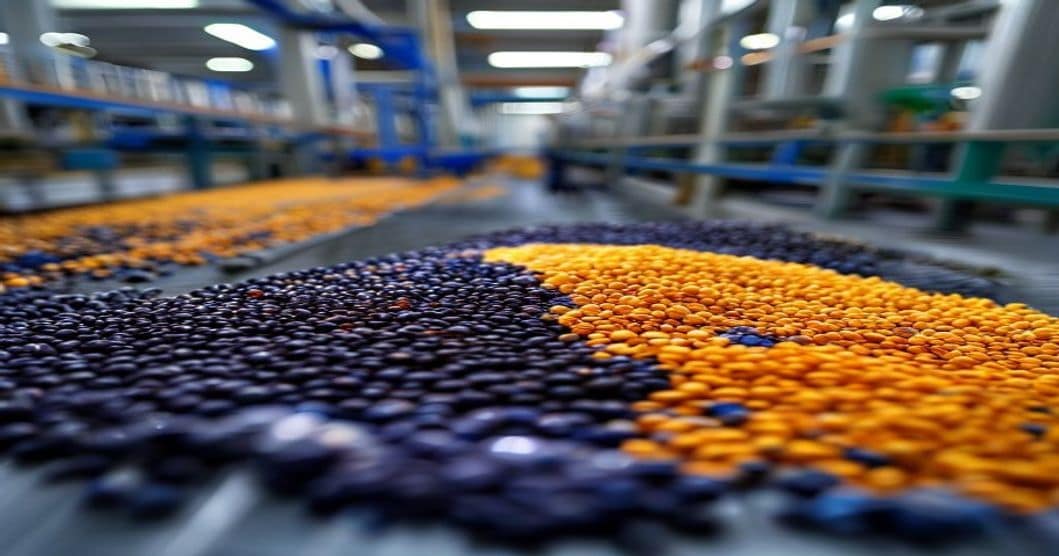 SAE PA66 granules in production facility