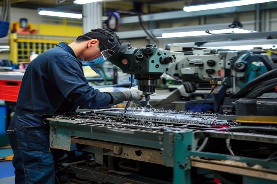 CNC machine refurbishment
